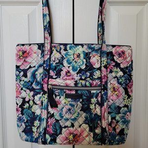 VERA BRADLEY ICONIC SMALL VERA TOTE GARDEN GROVE
